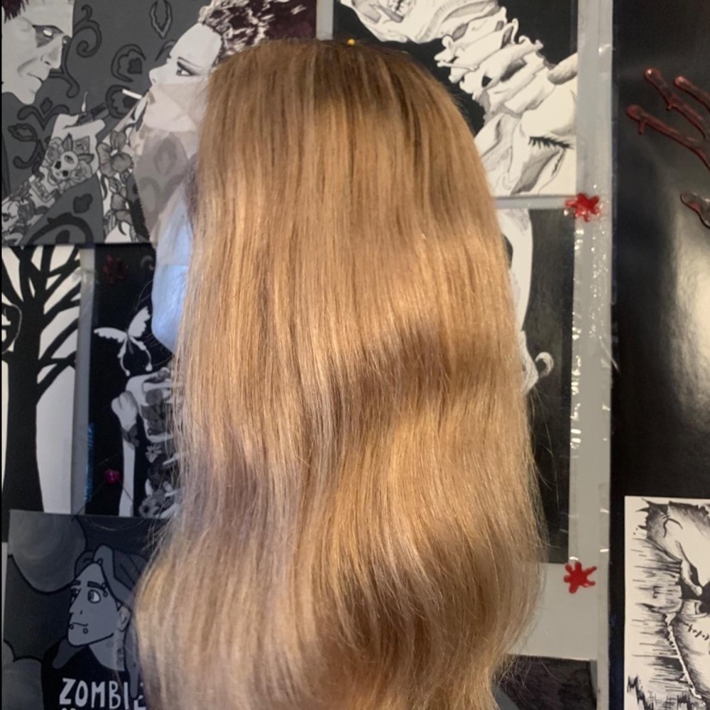100% human hair ombré wig